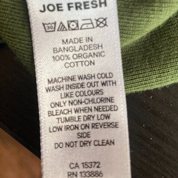 Joe Fresh crew neck corron t-shirt -GREEN - Picture 4 of 4